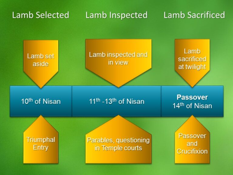 Prophetic Evidence For Setting Aside The Passover Lamb